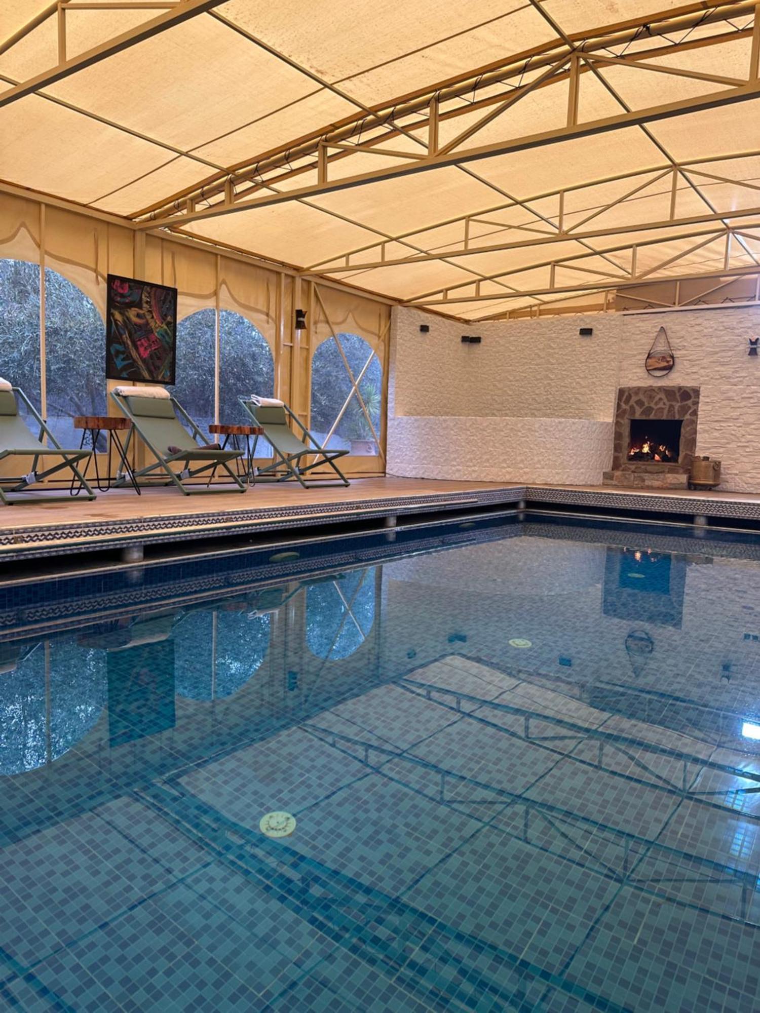 Maison D'Hotes La Ferme Aziza Fès Exteriör bild